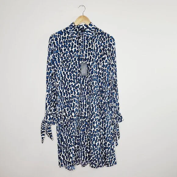 NWT Derek Lam Italian Silk Designer Dress - Picture 5 of 14